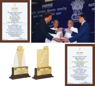 Techno Industries is recognized with 2 National Awards!