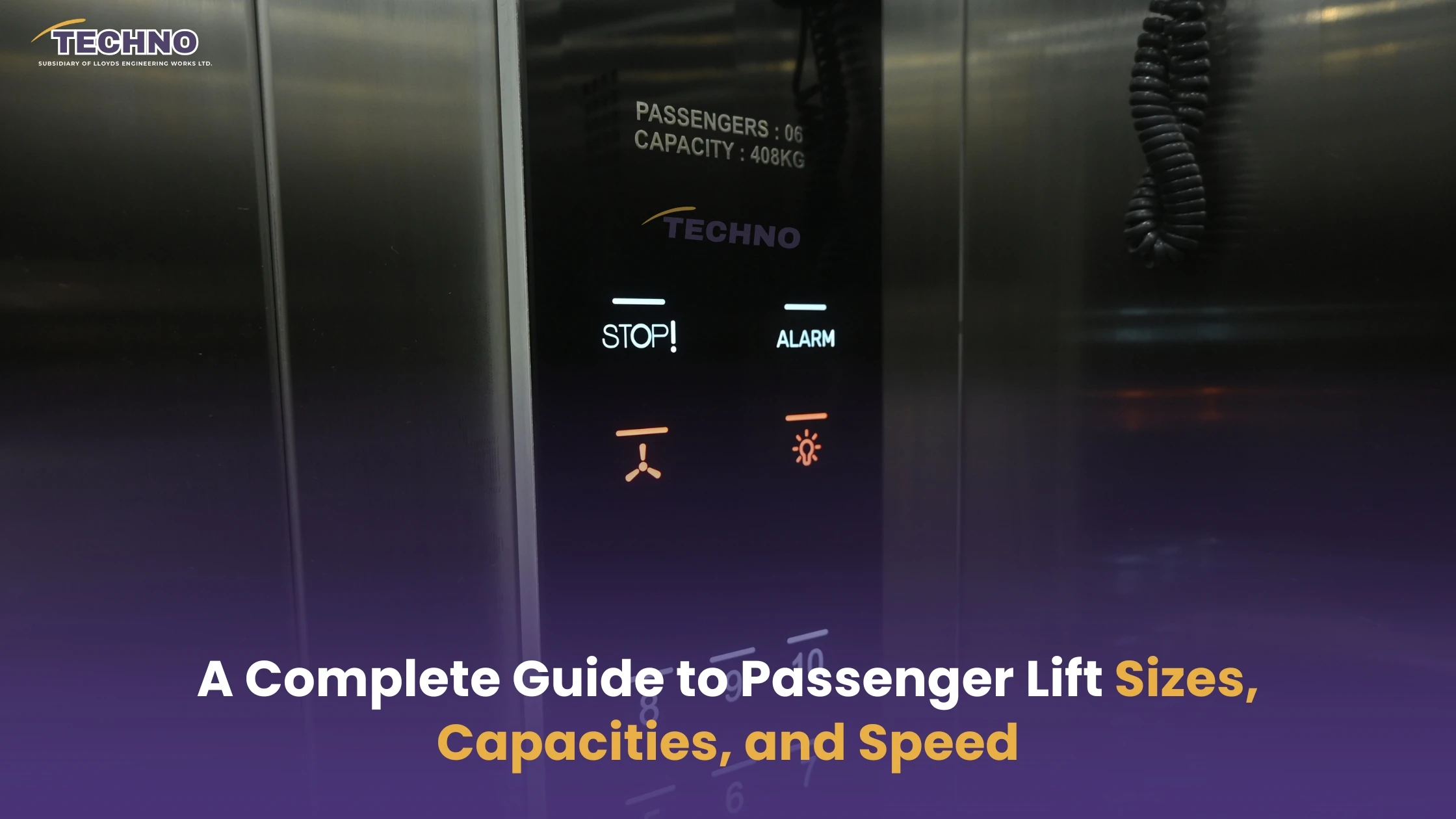 A Complete Guide to Passenger Lift Sizes, Capacities, and Speed
