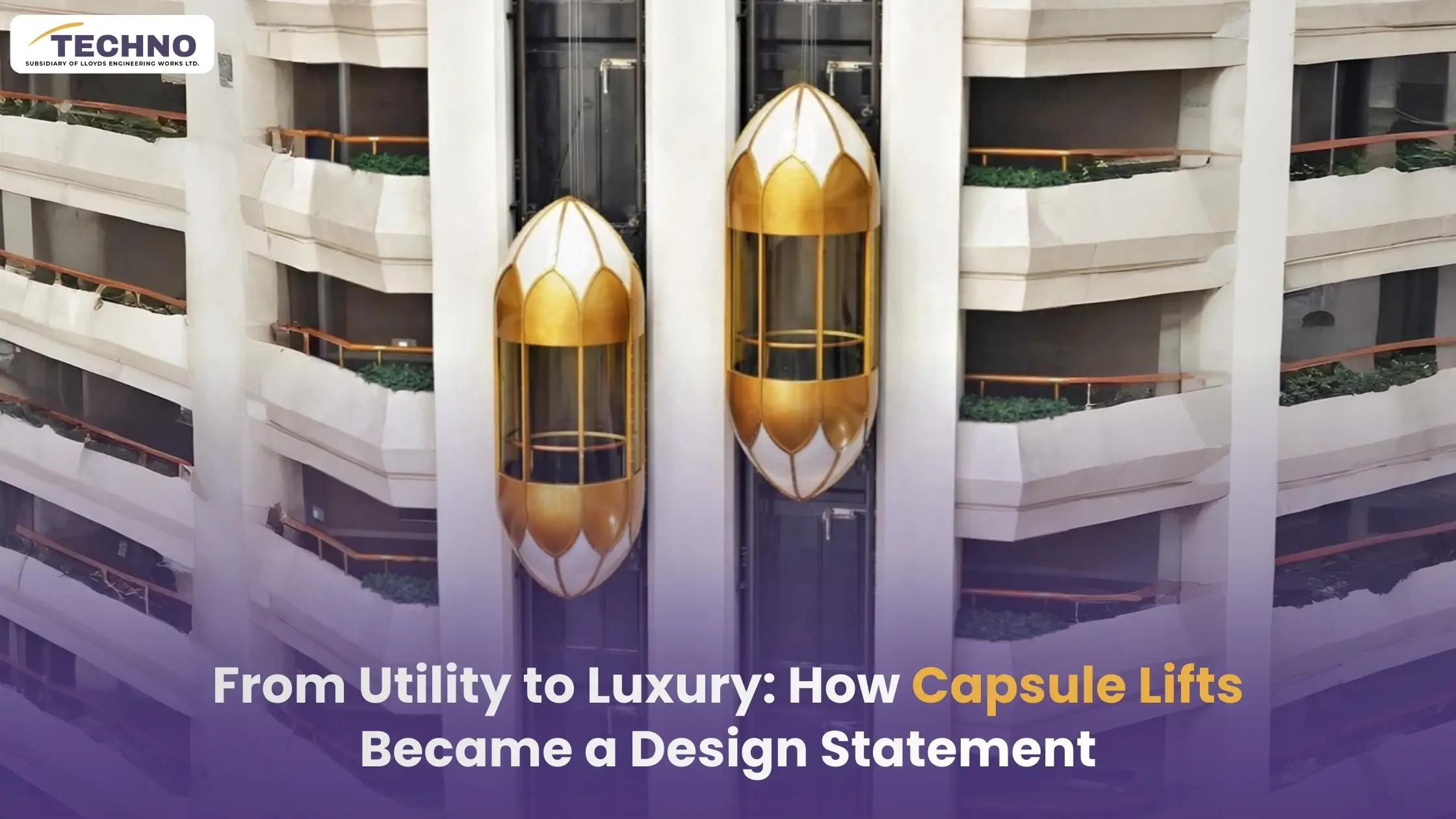 From Utility to Luxury: How Capsule Lifts Became a Design Statement