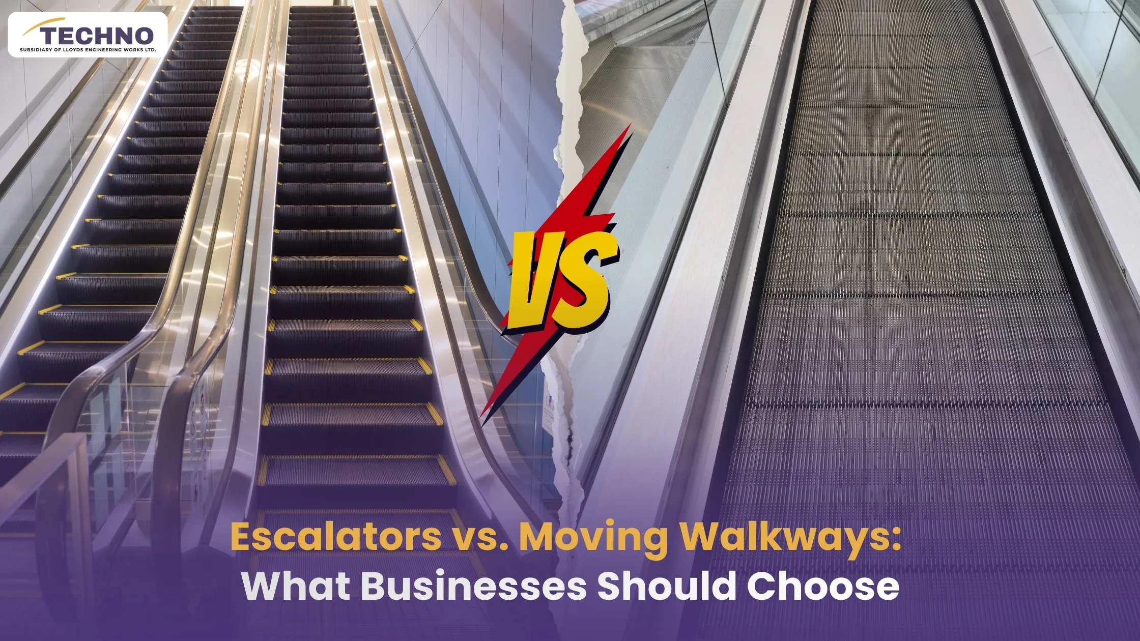 Escalators vs. Moving Walkways: What Businesses Should Choose