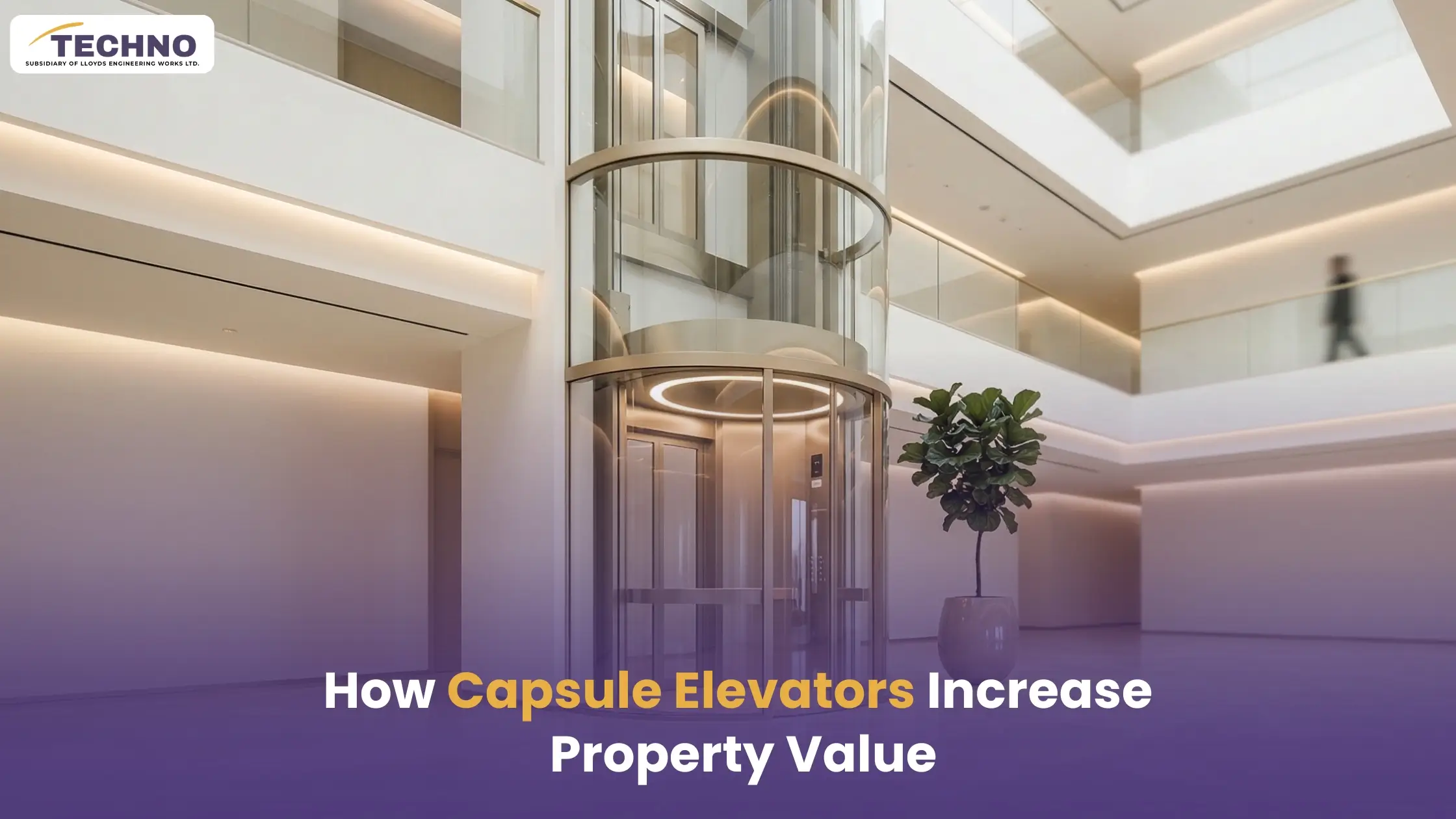 How Capsule Elevators Increase Property Value